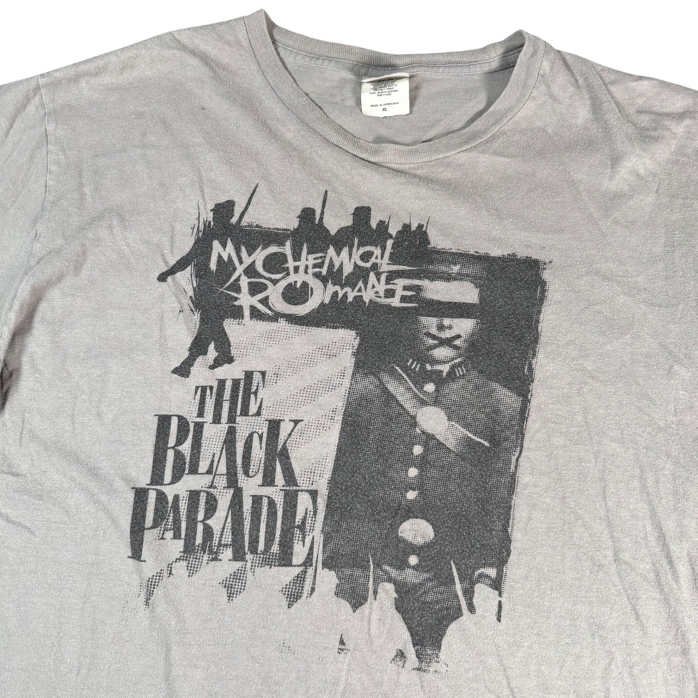 Bay Island My Chemical Romance The Black Parade T-Shirt Men XL Gray Graphic RARE